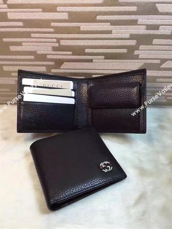 Gucci GG black wallet bag 6504