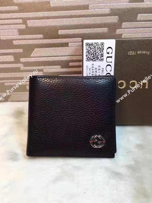 Gucci GG black wallet bag 6504