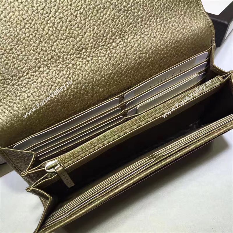 Gucci GG soho wallet gold bag 6508