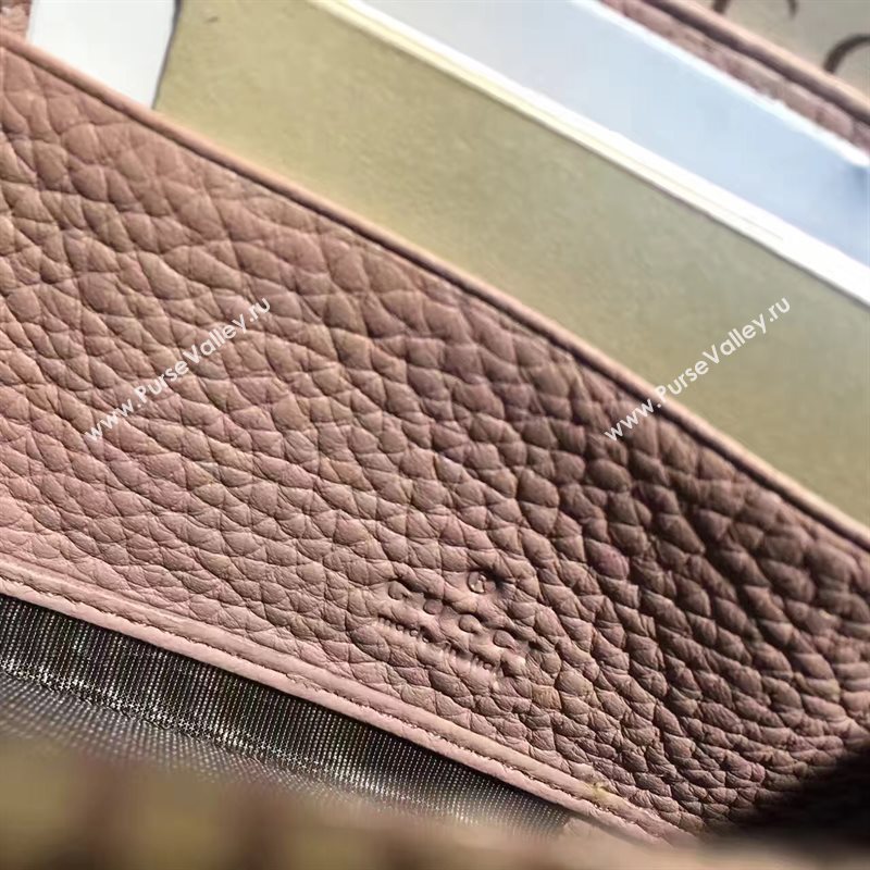 Gucci nude wallet zipper bag 6509