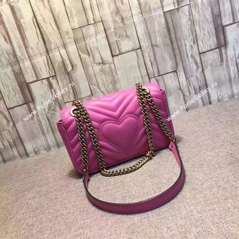 Gucci mini rose red shoulder GG bag 6520