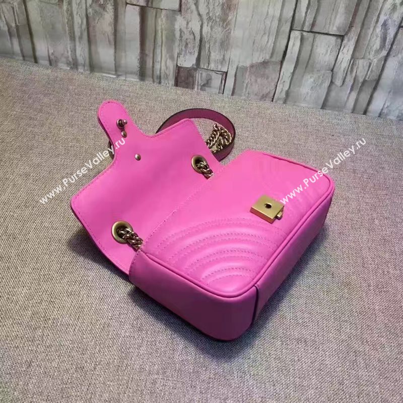 Gucci mini rose red shoulder GG bag 6520