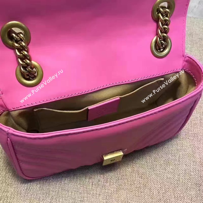 Gucci mini rose red shoulder GG bag 6520