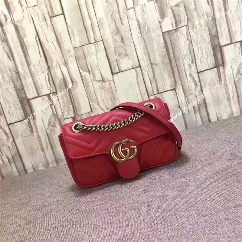 Gucci mini red shoulder GG bag 6522