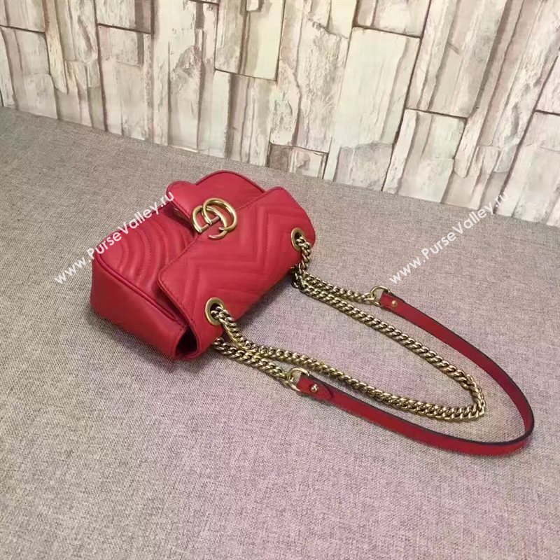 Gucci mini red shoulder GG bag 6522