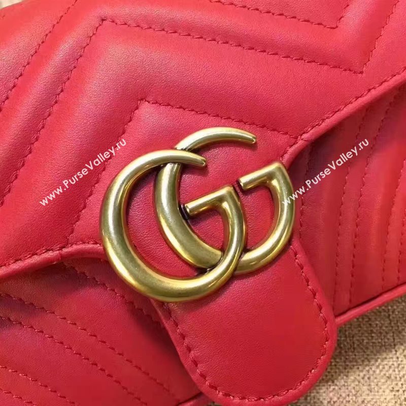 Gucci mini red shoulder GG bag 6522