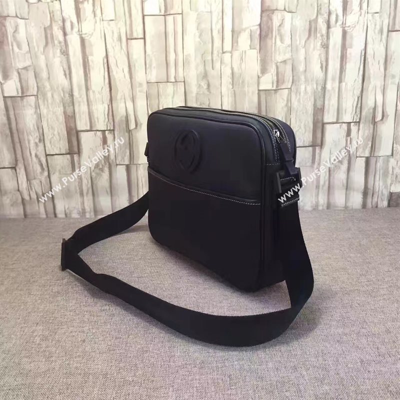Gucci large GG shoulder black bag 6525