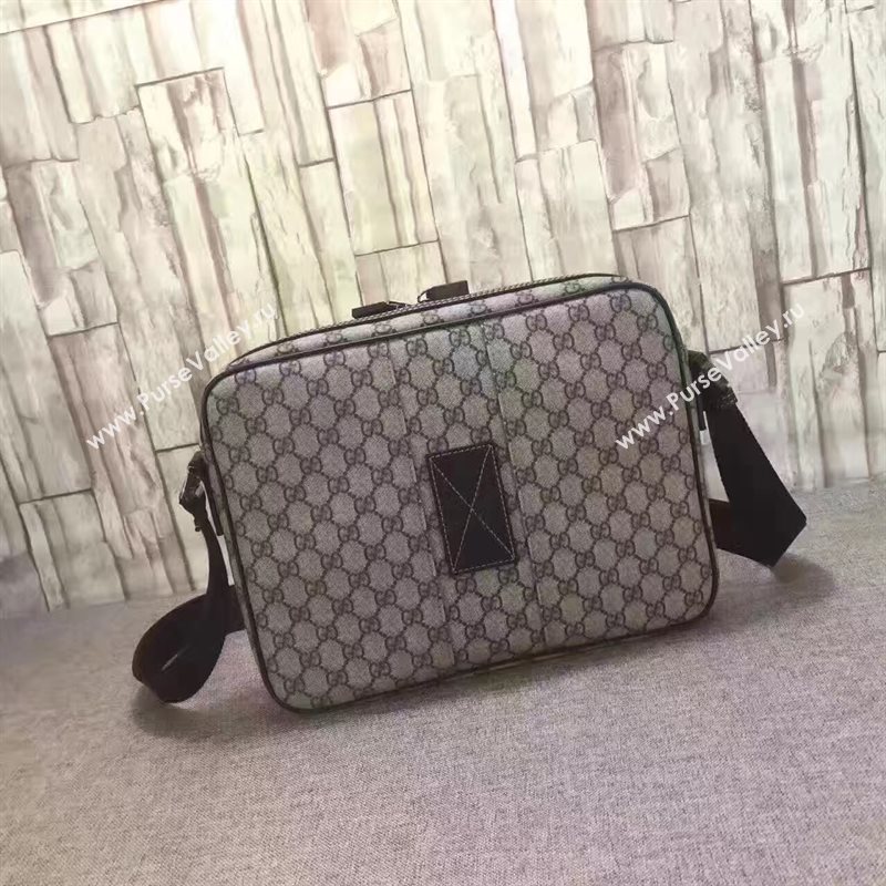 Gucci large gray shoulder GG bag 6526