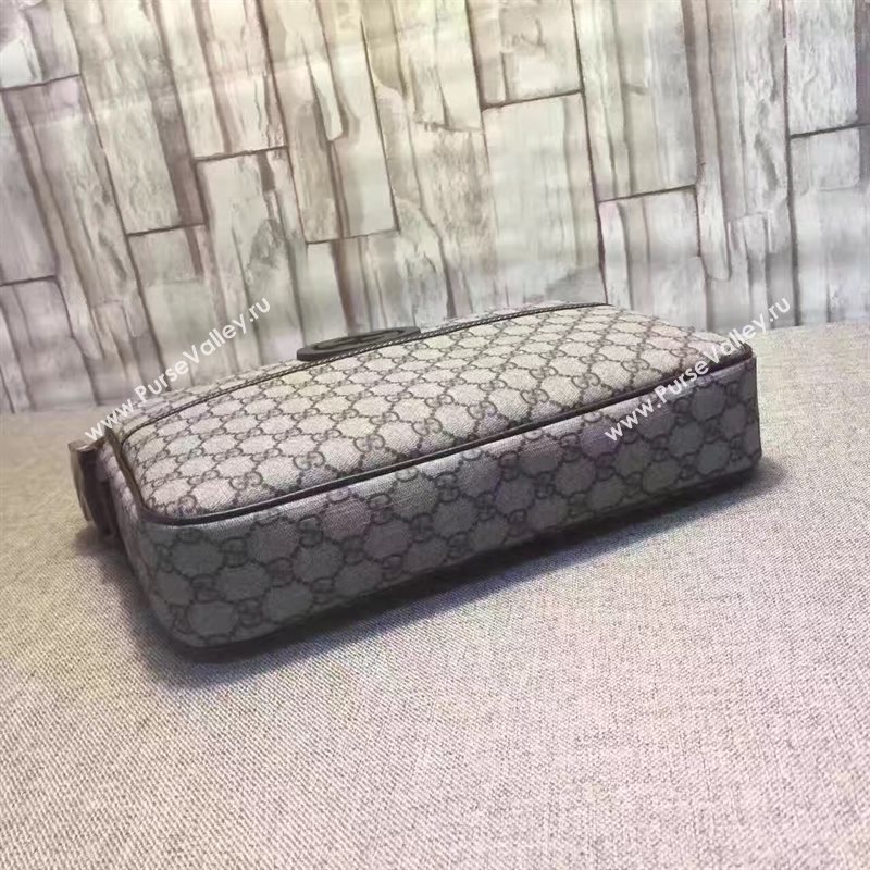 Gucci large gray shoulder GG bag 6526