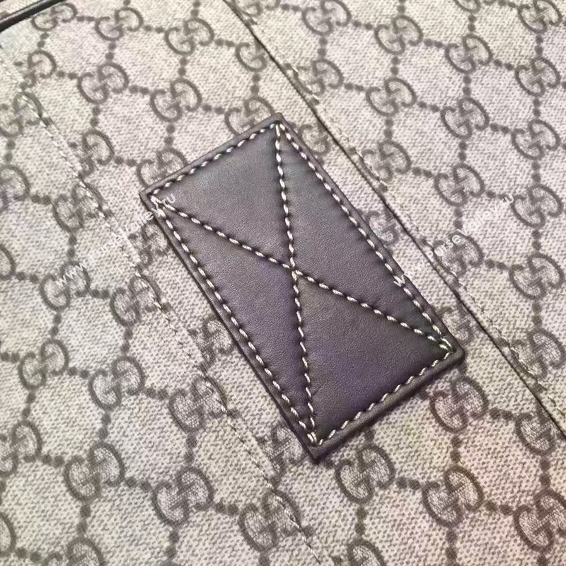 Gucci large gray shoulder GG bag 6526