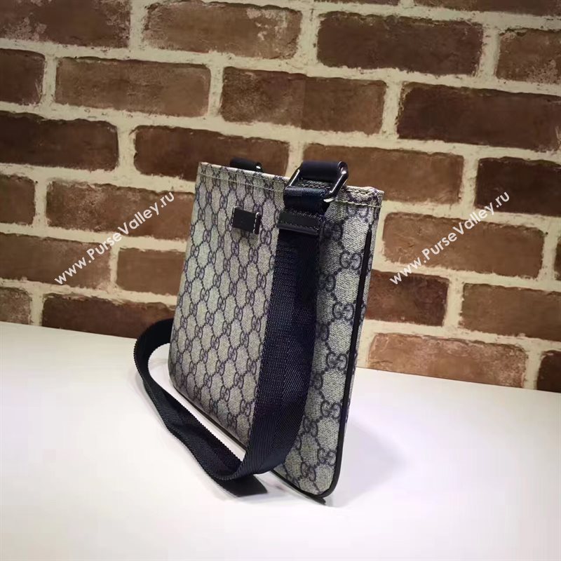 Gucci small light gray GG shoulder canvas bag 6533