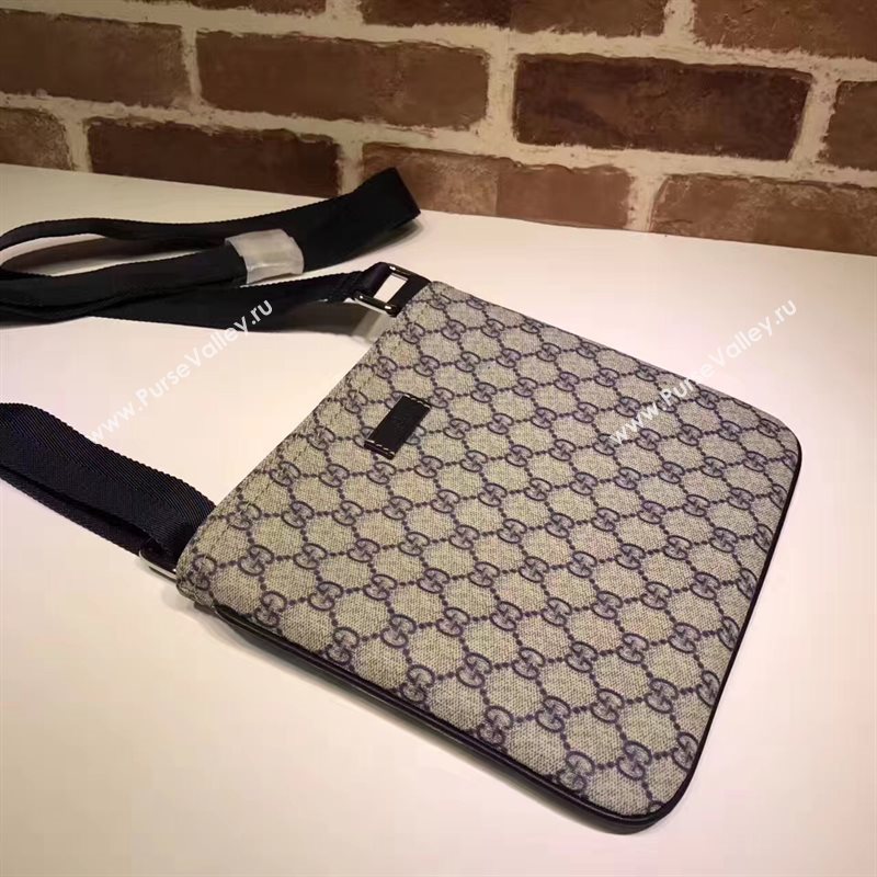 Gucci small light gray GG shoulder canvas bag 6533