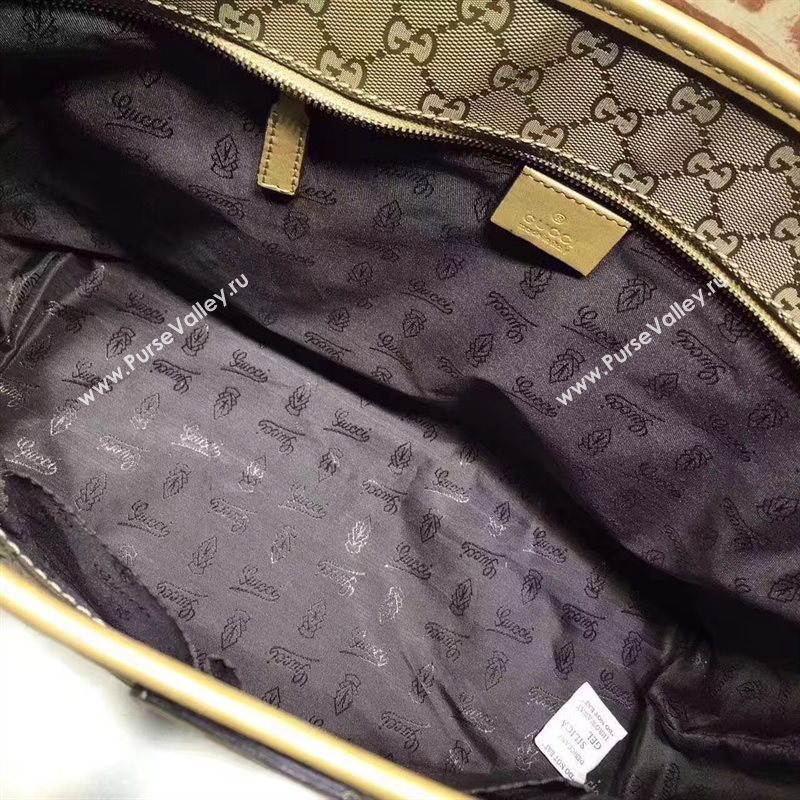 Gucci GG gold v gold shoulder tote bag 6536