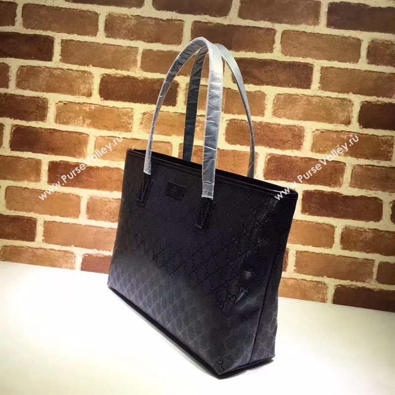 Gucci GG black shoulder tote bag 6537