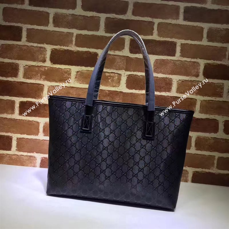 Gucci GG black shoulder tote bag 6537