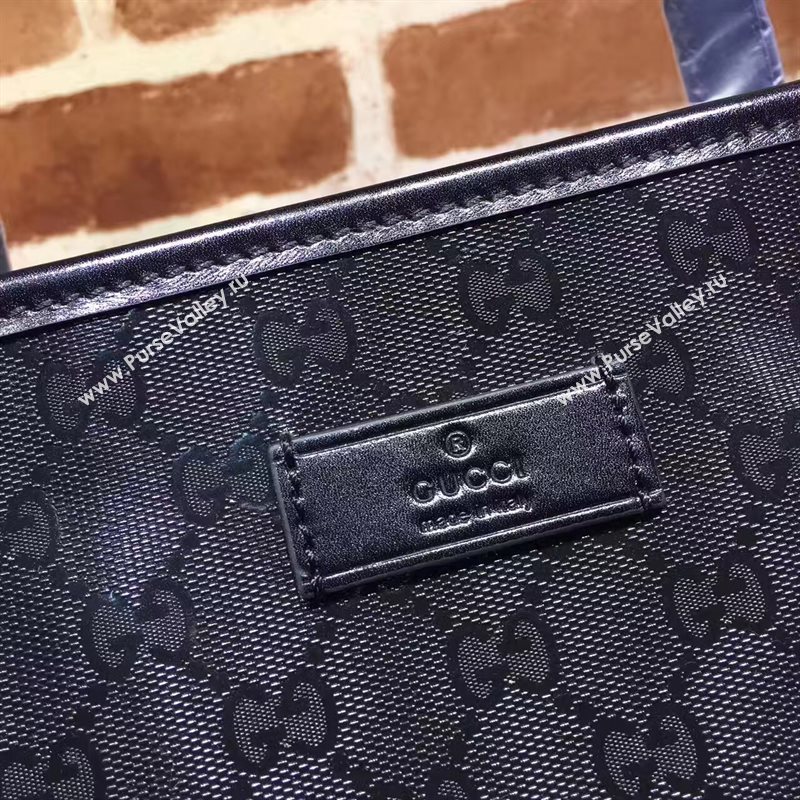 Gucci GG black shoulder tote bag 6537