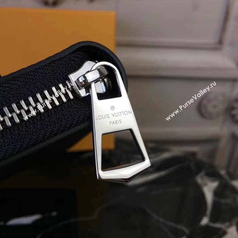 LV Louis Vuitton M62522 Twist Zippy Wallet Epi Leather Essential V Handbag Bag Black 6640