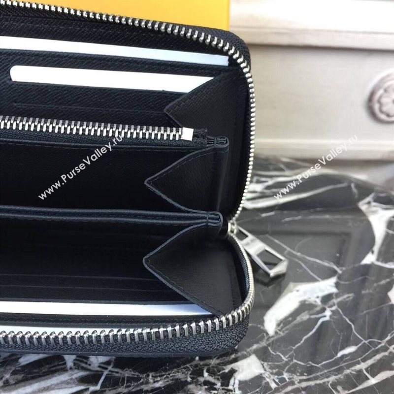 LV Louis Vuitton M62522 Twist Zippy Wallet Epi Leather Essential V Handbag Bag Black 6640