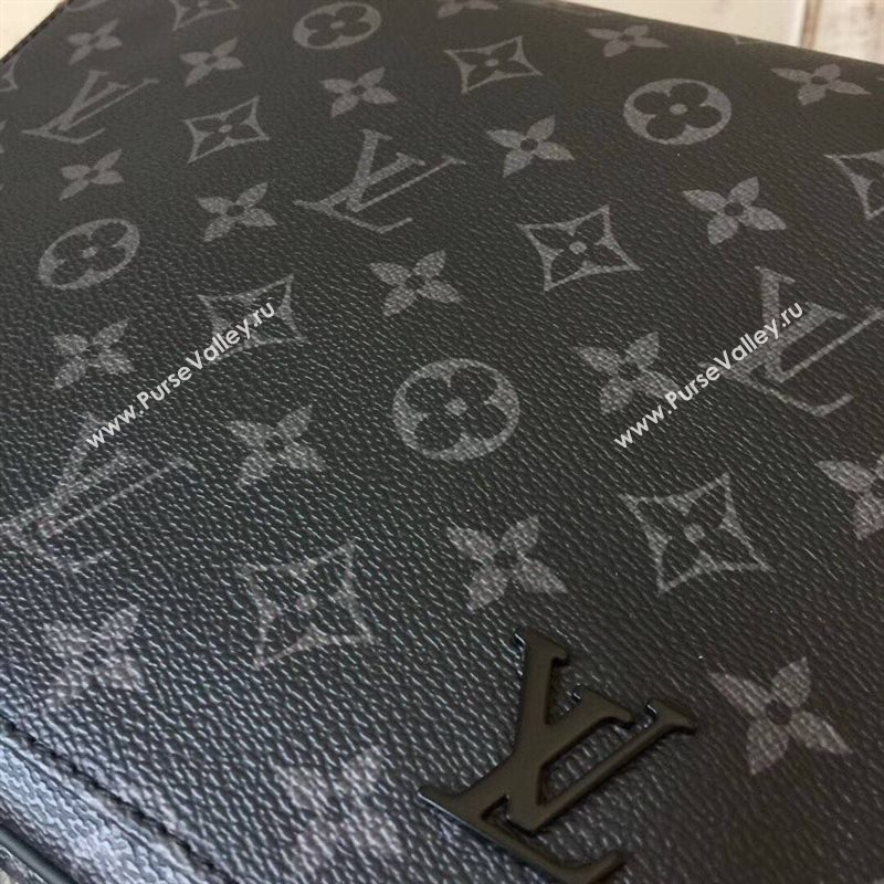 Men LV Louis Vuitton Monogram District Small Messenger Bag M44000 Handbag Gray 6642