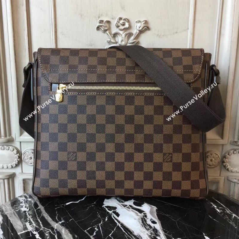 Men LV Louis Vuitton District Medium Messenger Bag N41212 Damier Handbag Coffee 6647