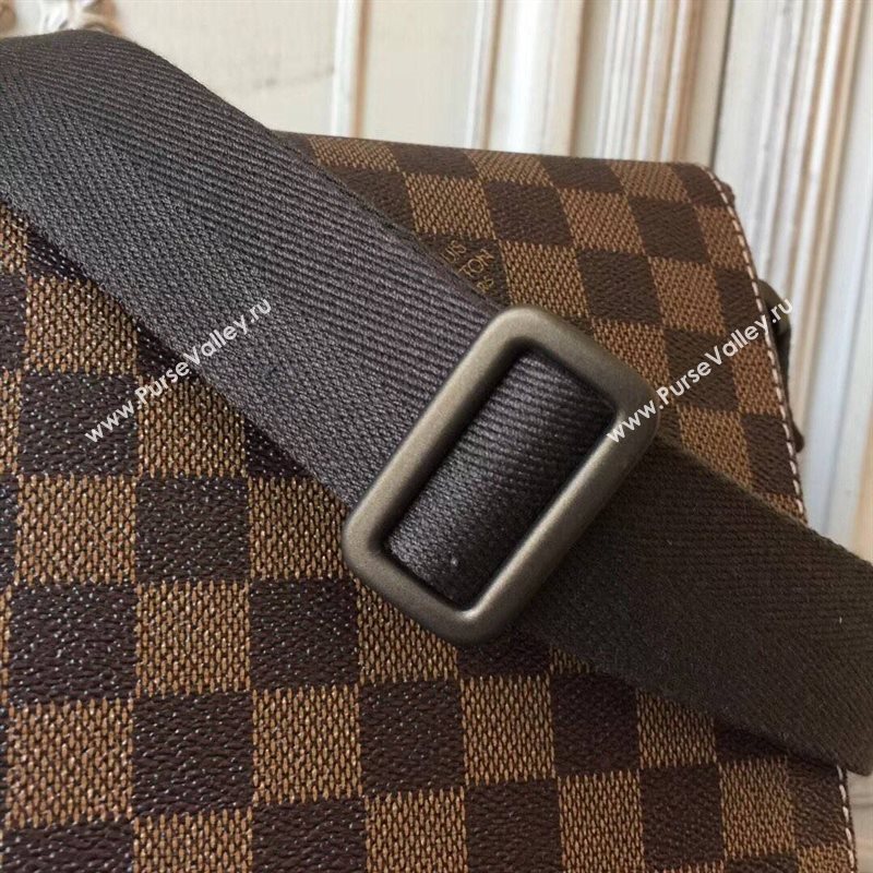 Men LV Louis Vuitton District Medium Messenger Bag N41212 Damier Handbag Coffee 6647