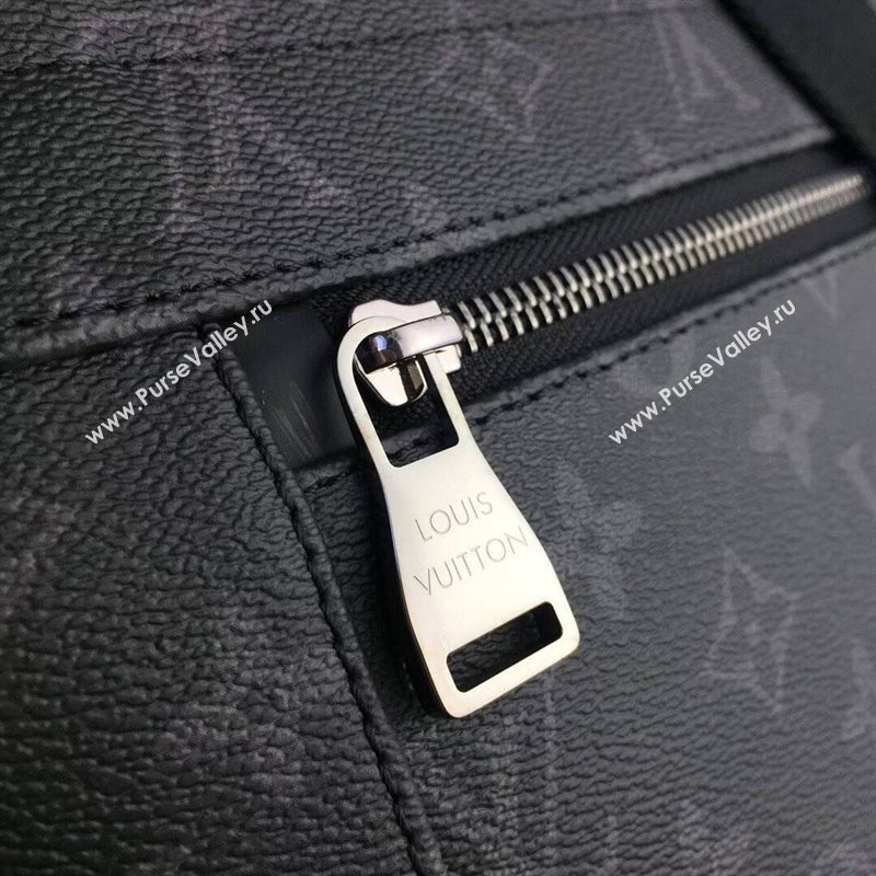 Men LV Louis Vuitton Monogram Large Explorer Messenger Bag M40539 Handbag Gray 6649