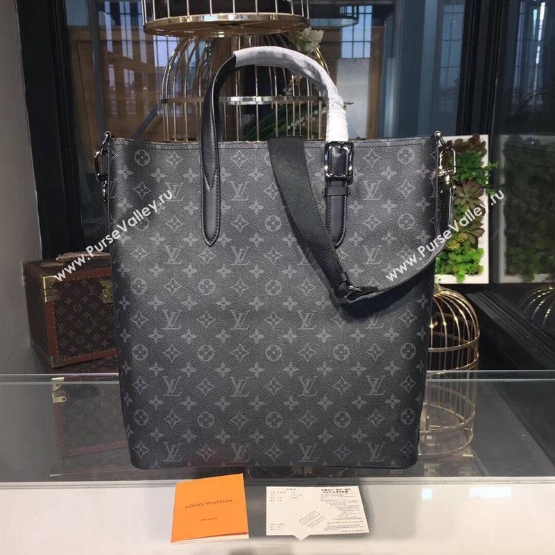 LV Men Louis Vuitton Monogram Appolo Tote Explorer Bag M43421 Business Handbag Gray 6655