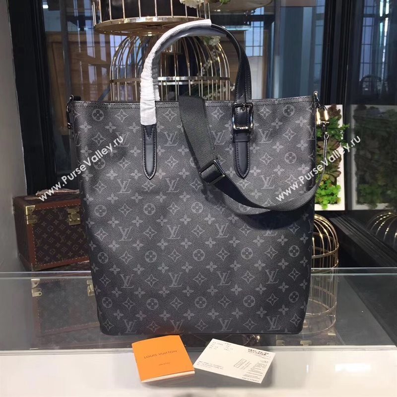 LV Men Louis Vuitton Monogram Appolo Tote Explorer Bag M43421 Business Handbag Gray 6655