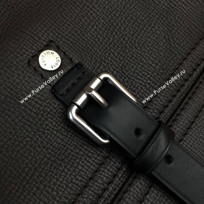 LV Men Louis Vuitton Canyon Messenger Bag M54963 Real Leather Handbag Brown 6659