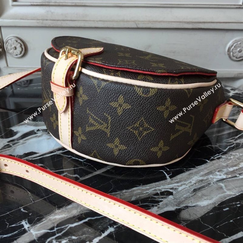 LV Louis Vuitton M51179 Monogram Small Shoulder Bag Canvas Handbag Brown 6665