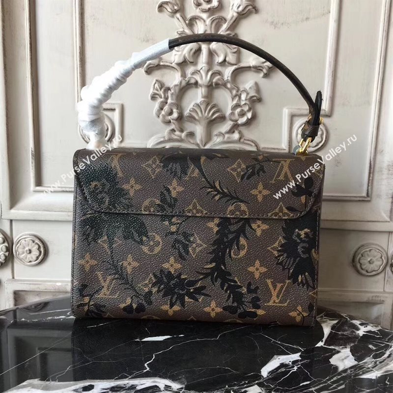 LV Louis Vuitton M53498 Monogram Twist Bag Handbag Brown 6666