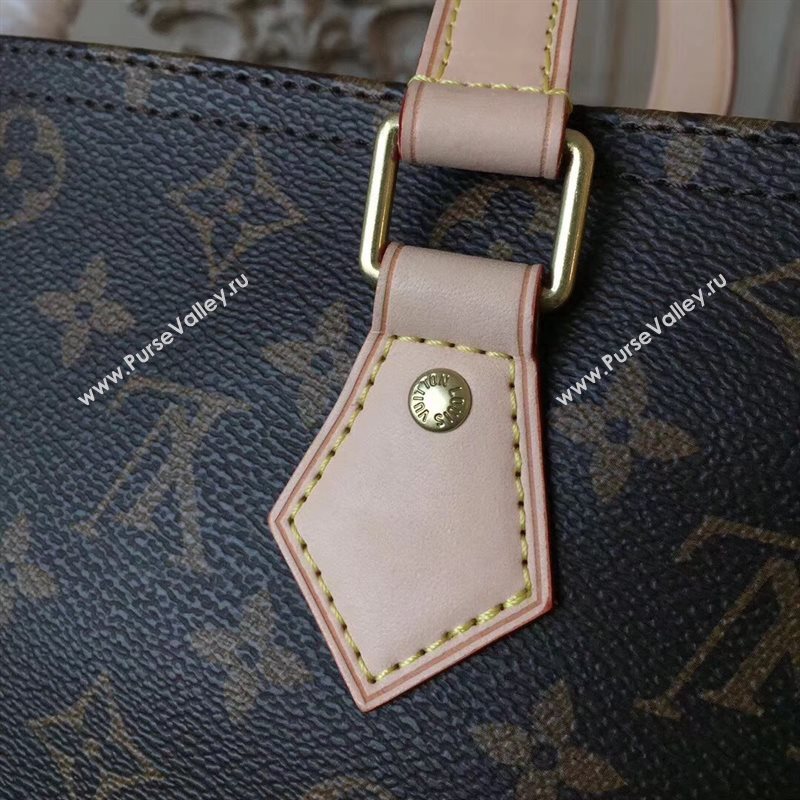 M47028 LV Louis Vuitton All-in Travelling Bag Monogram Tote Handbag Brown 6675