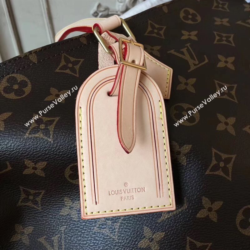 M47028 LV Louis Vuitton All-in Travelling Bag Monogram Tote Handbag Brown 6675