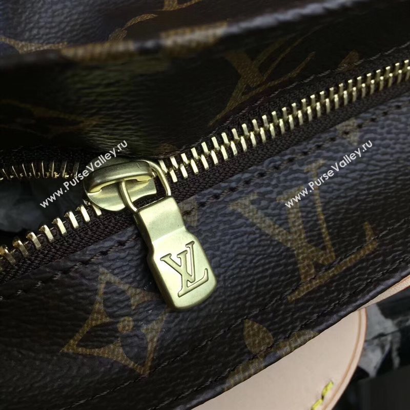 M47028 LV Louis Vuitton All-in Travelling Bag Monogram Tote Handbag Brown 6675