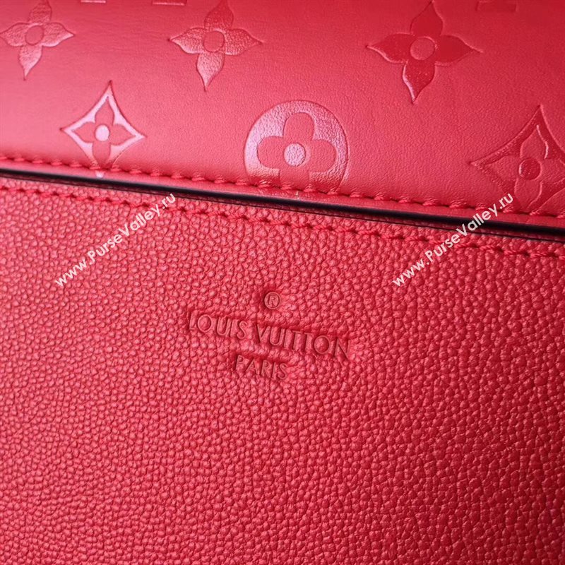 M42905 LV Louis Vuitton Very One Handle Bag Monogram Real Leather Handbag Red 6685