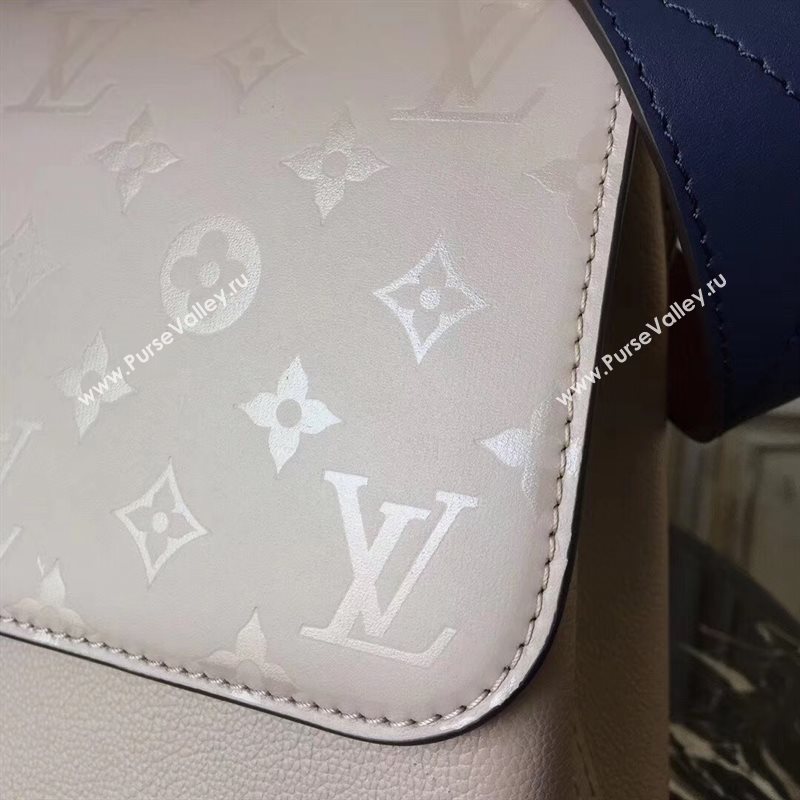 M42904 LV Louis Vuitton Very One Handle Bag Monogram Real Leather Handbag Gray 6686