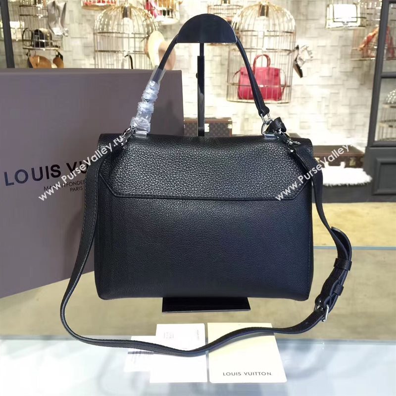 M50250 LV Louis Vuitton Lockme II Bag Veau Twist Real Leather Handbag Black 6689