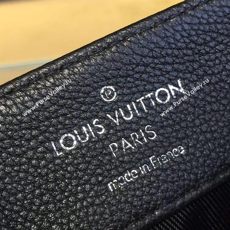 M50250 LV Louis Vuitton Lockme II Bag Veau Twist Real Leather Handbag Black 6689