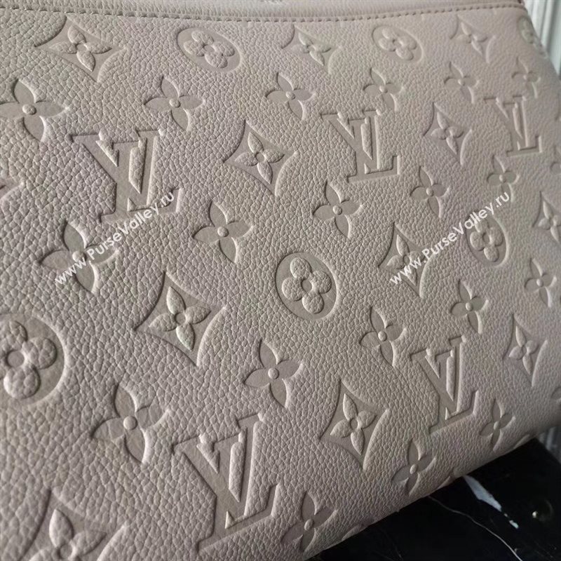 M43739 LV Louis Vuitton Monogram Vosges Medium Bag Real Leather Handbag Gray 6697