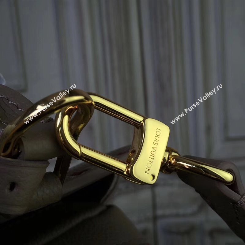 M43739 LV Louis Vuitton Monogram Vosges Medium Bag Real Leather Handbag Gray 6697