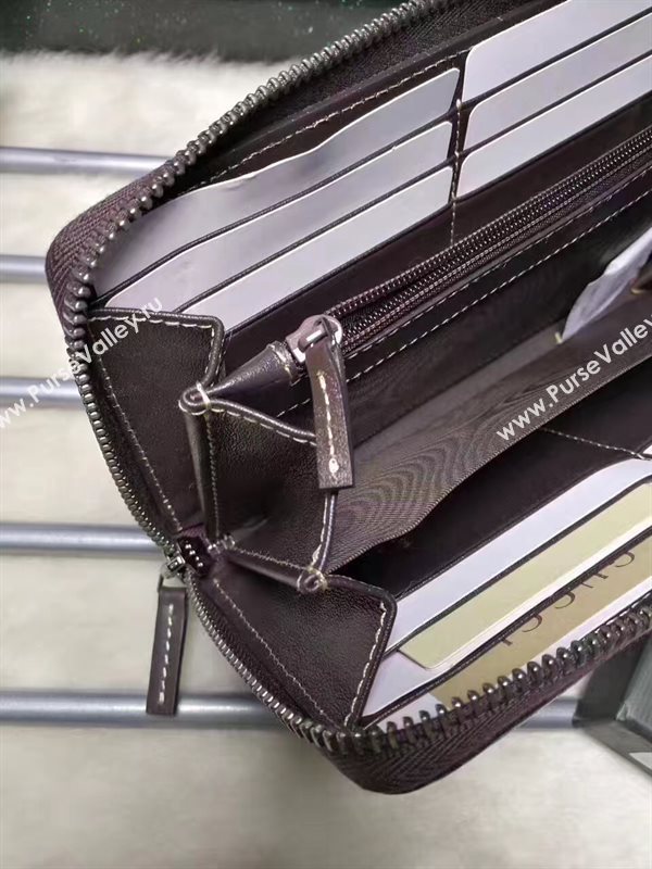 Gucci GG gray wallet zipper bag 6601