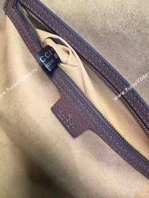 Gucci large boston luggage tri pink gray bag 6612