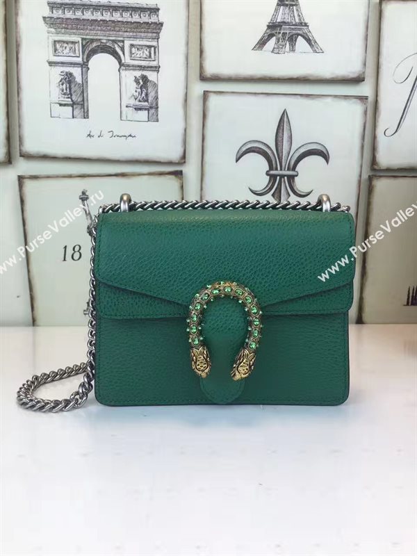 Gucci mini padlock green bag 6618
