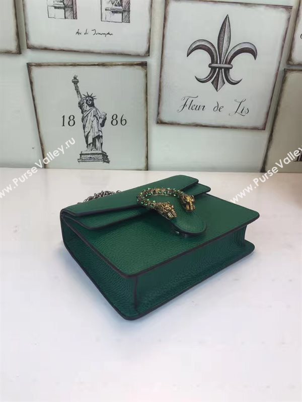 Gucci mini padlock green bag 6618