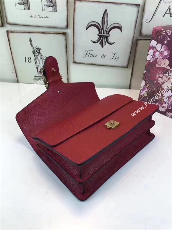 Gucci new wine padlock bag 6619