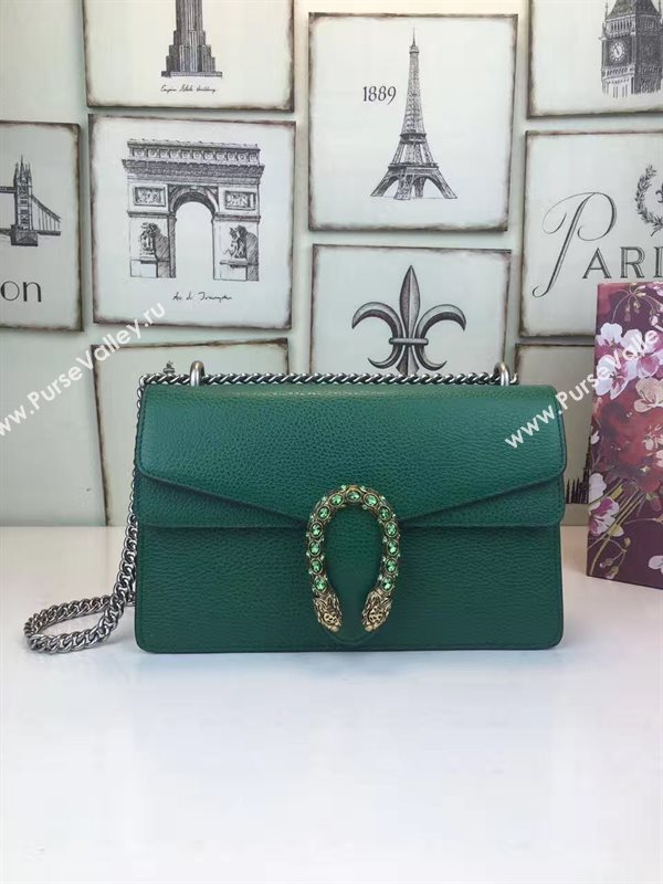 Gucci new green padlock bag 6621