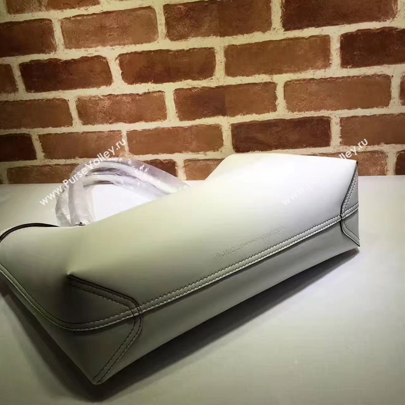 Gucci large GG shoulder tote white gray with bag 6624