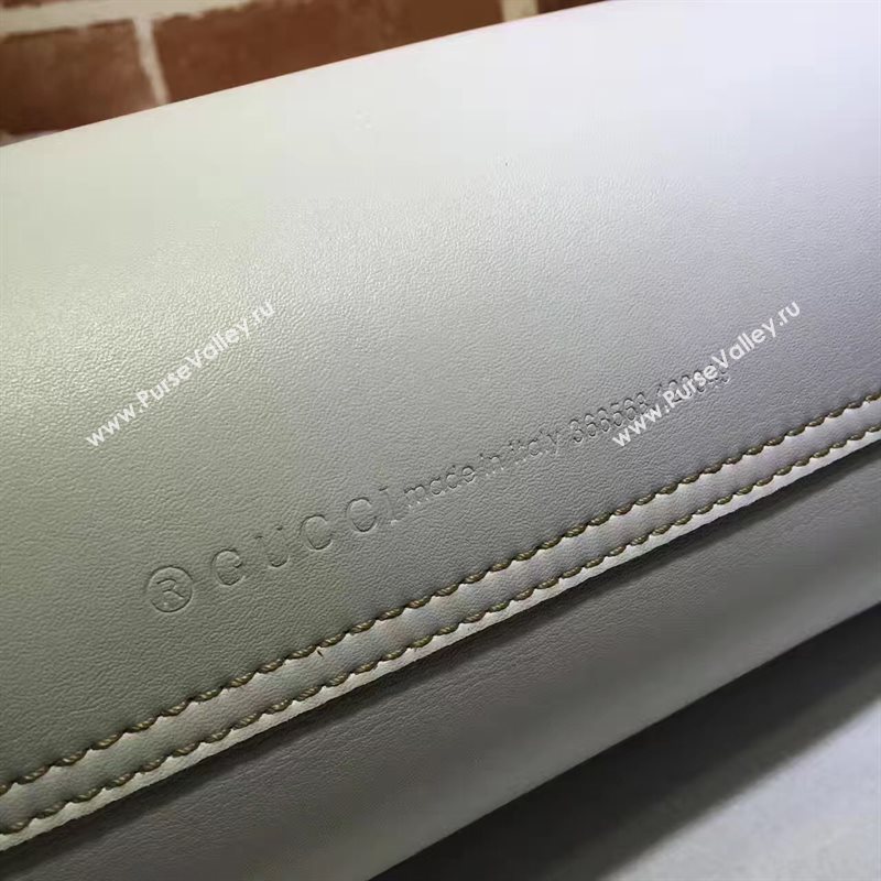 Gucci large GG shoulder tote white gray with bag 6624