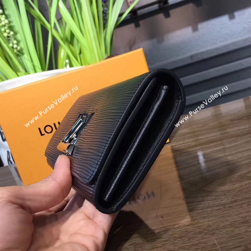 LV Louis Vuitton Twist Epi Leather Wallet Clutch Handbag M62052 Bag Gray 6633