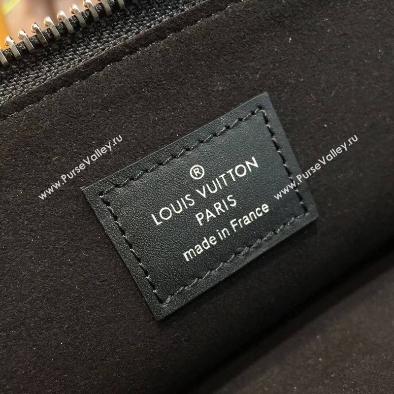 LV Louis Vuitton M62092 Twist Pochette Essential V Clutch Handbag Epi Leather Bag Gray 6635